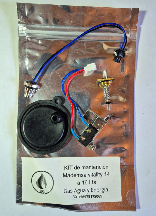 Kit de Mantención Mademsa Vitality 14 a 16 LTS